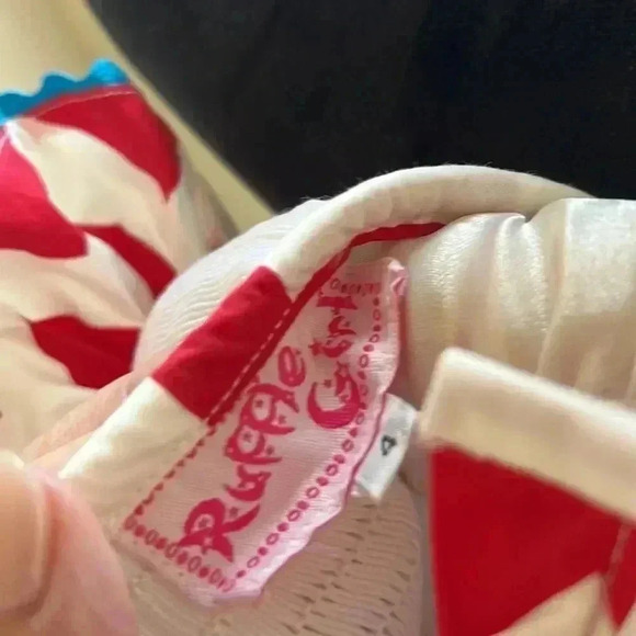 GURLS RUFFLE GIRLS SMOCKED DRESS SIZE 4 - Picture 7 of 7